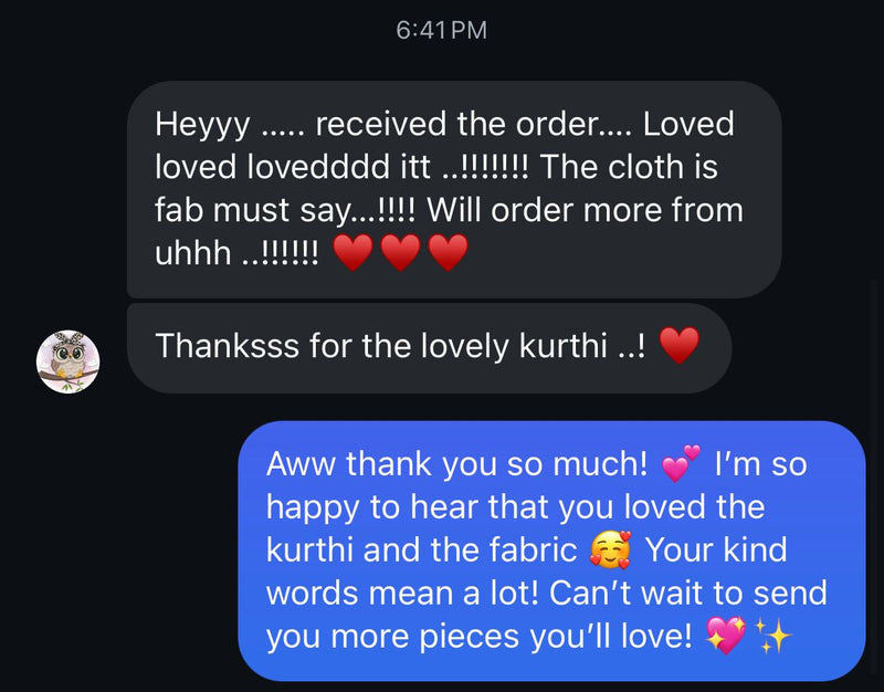 Customer review screenshot