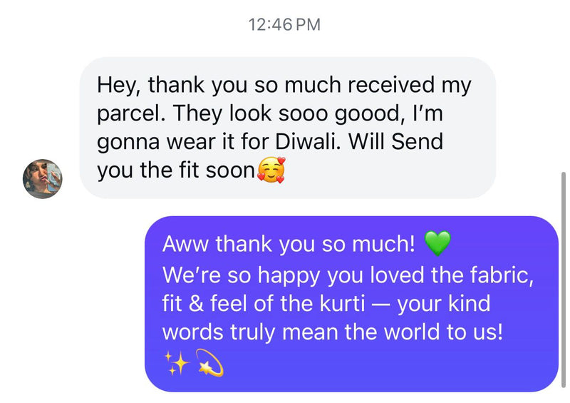 Customer review screenshot