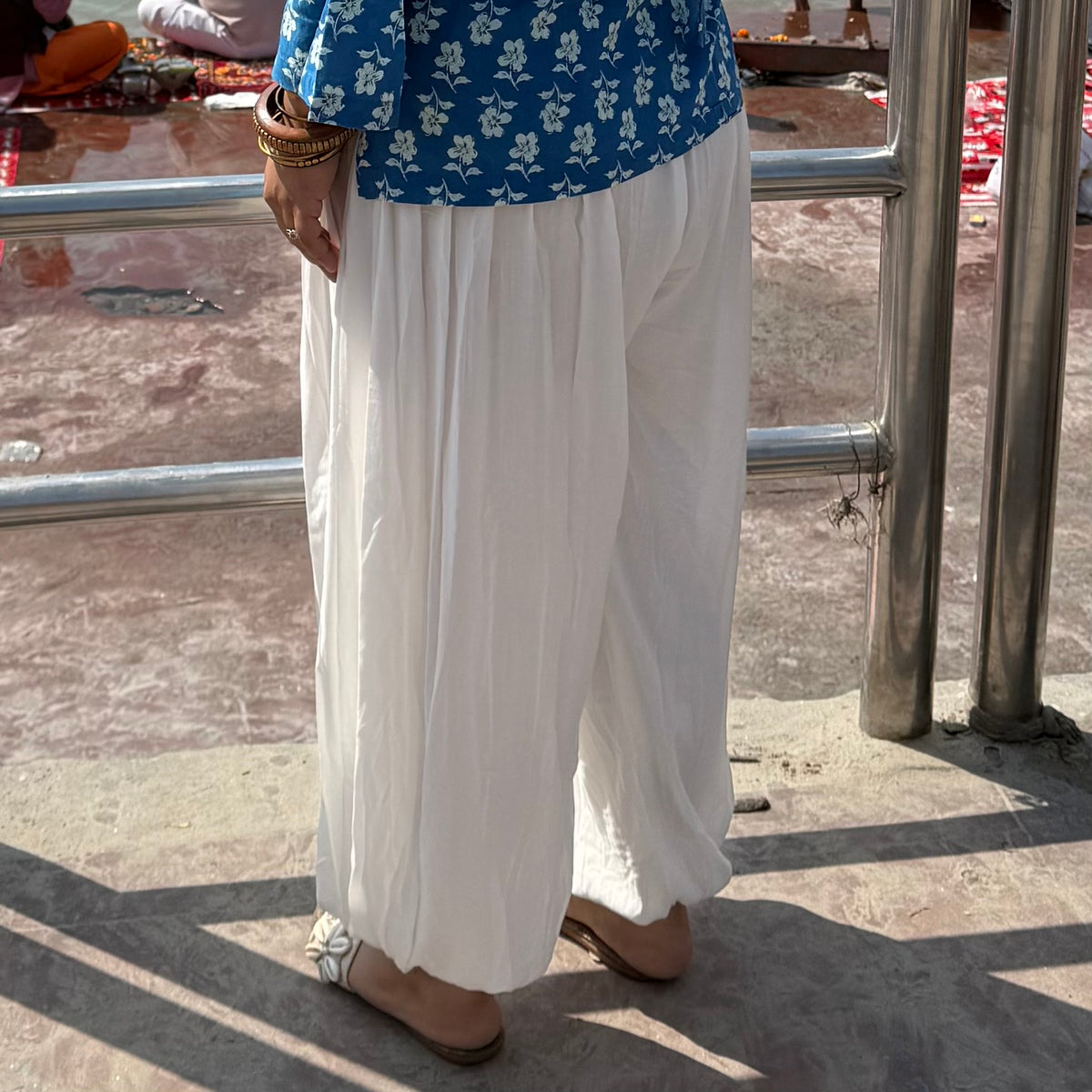 White Balloon Trouser
