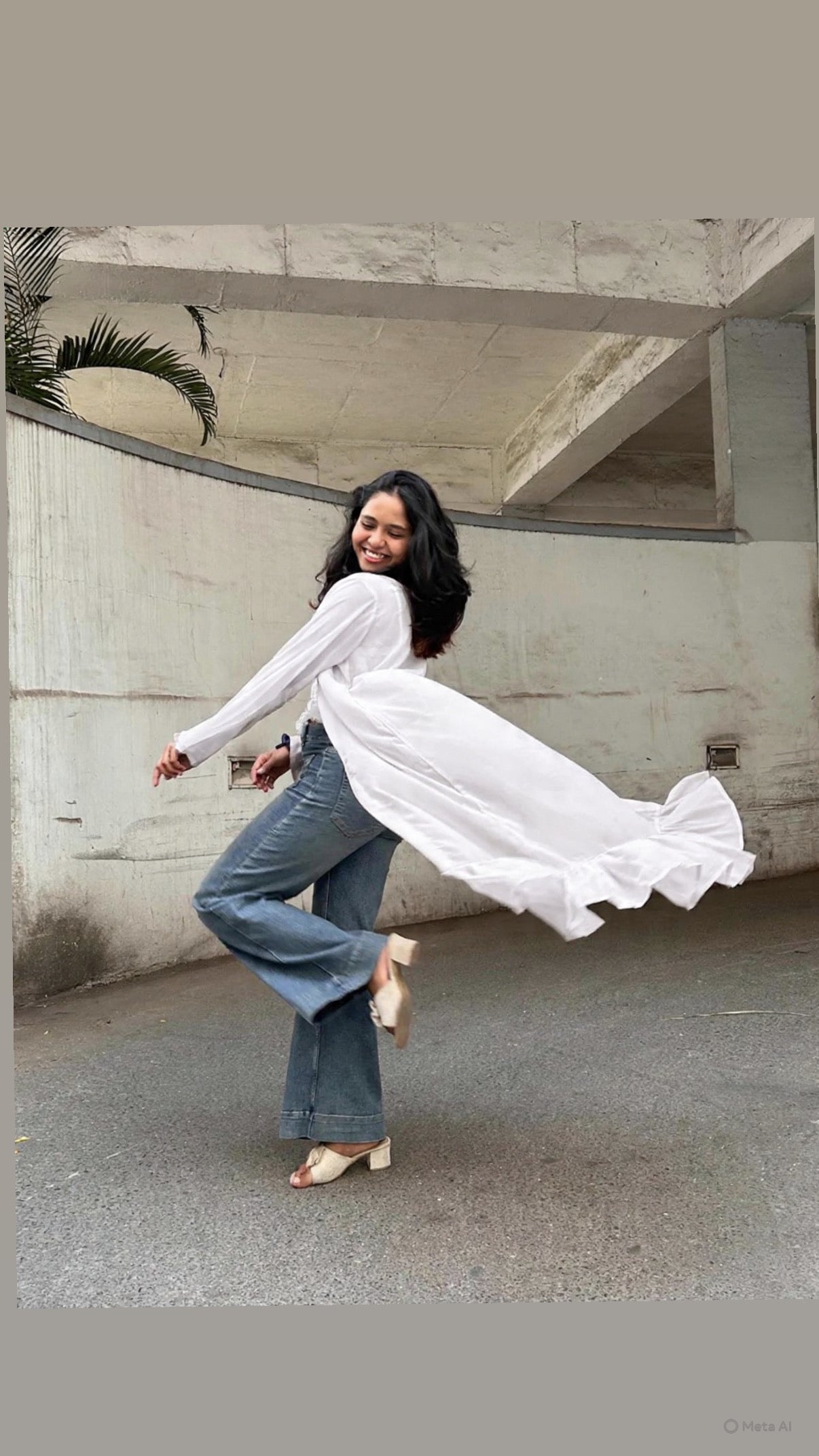 Pastel Flow long shrug