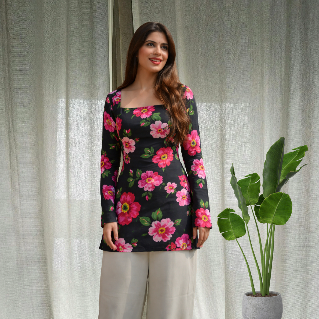 ISHQ Full sleeves short kurti