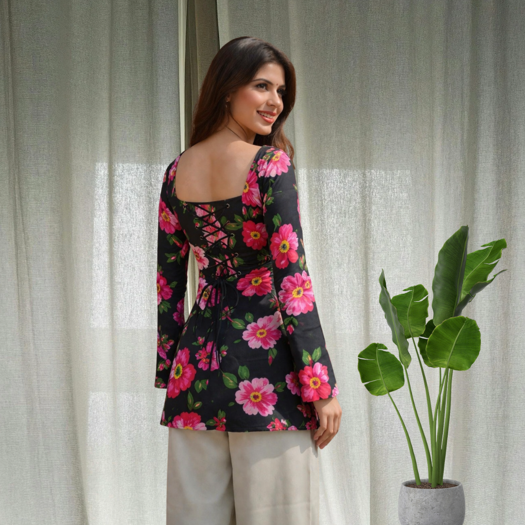 ISHQ Full sleeves short kurti